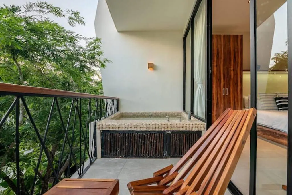 דירות טולום Lujoso Departamento Con Jacuzzi Privado