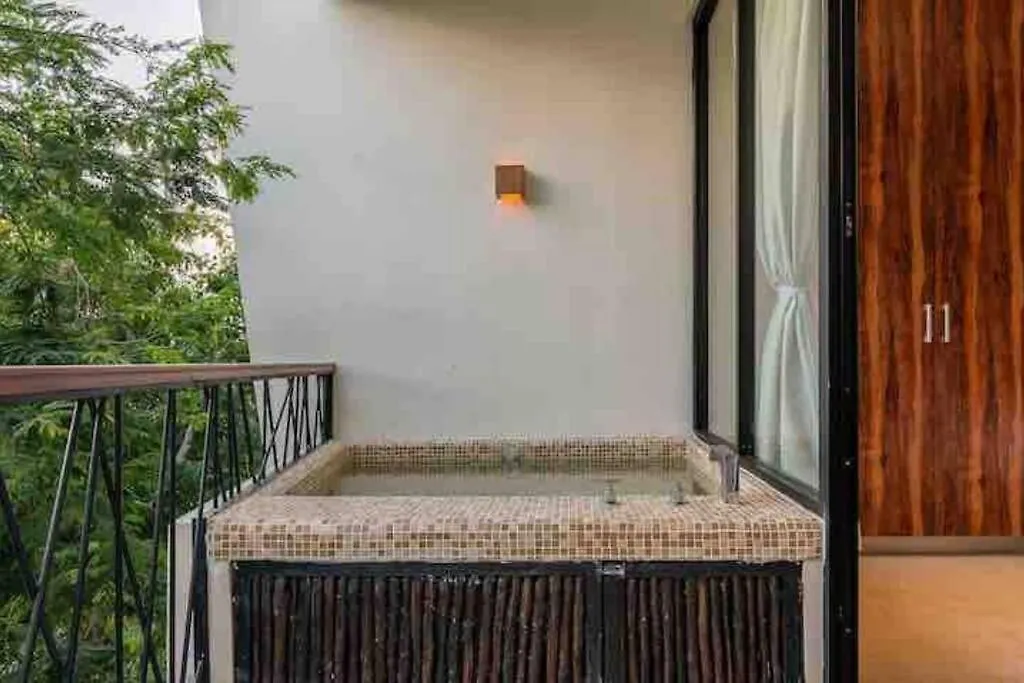 Lujoso Departamento Con Jacuzzi Privado Apartment Tulum Mexico