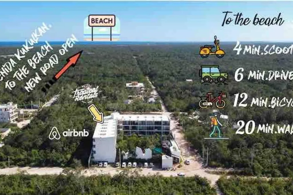 Lujoso Departamento Con Jacuzzi Privado Apartment Tulum
